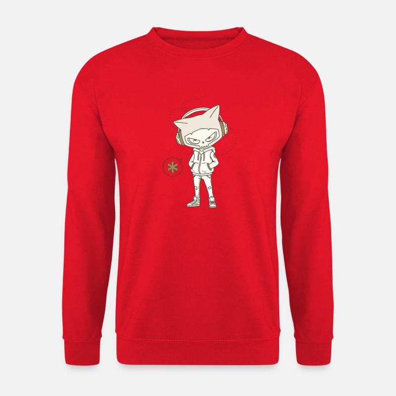 StreetCat - Unisex Pullover - Rot