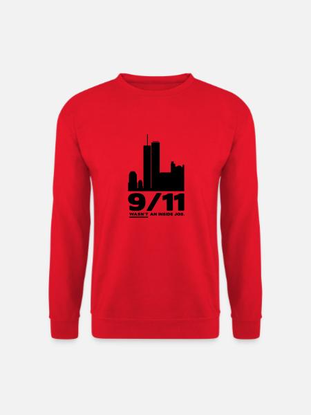 9/11 WASN'T AN INSIDE JOB - Unisex Sweatshirt - red