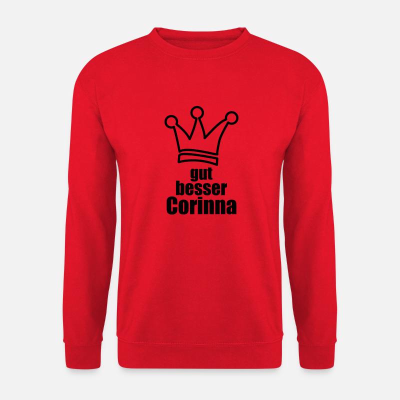 Corinna - Unisex Pullover - Rot