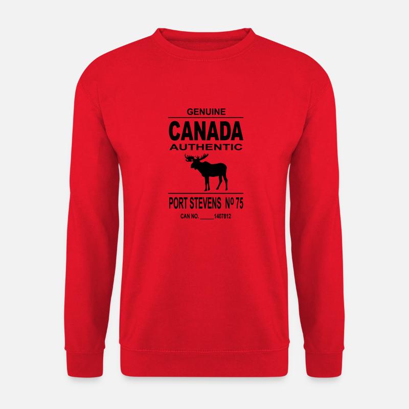 Canada Moose - Unisex Pullover - Rot