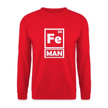 Triathlon Natation Vélo Run Marathon - Sweat-shirt Unisexe - rouge - Devant - Alina (178cm) & Michal (187cm)