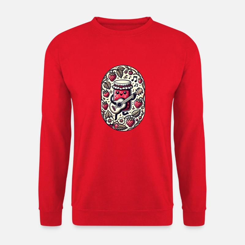 Erdbeermarmelade - Unisex Pullover - Rot