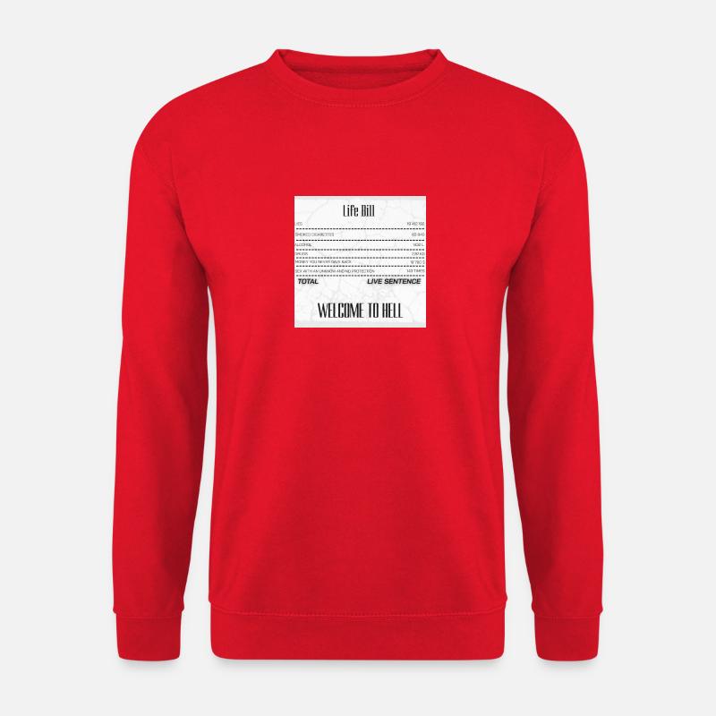 Live Bill 2 - Unisex Pullover - Rot