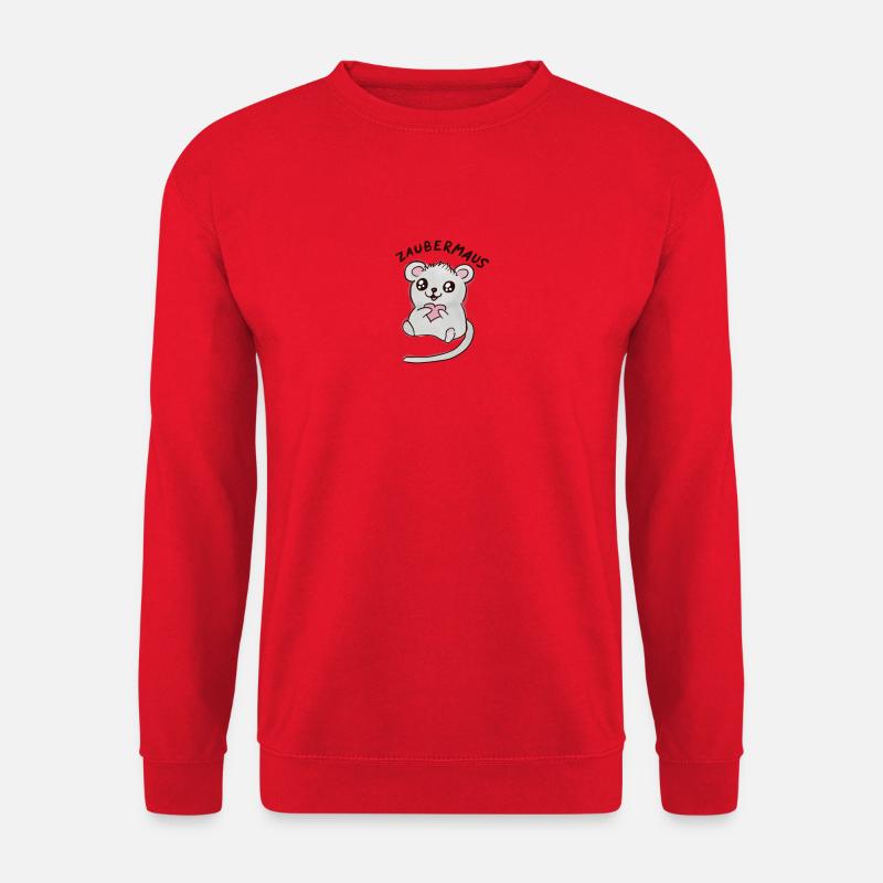 Magic mouse - Unisex Sweatshirt - red