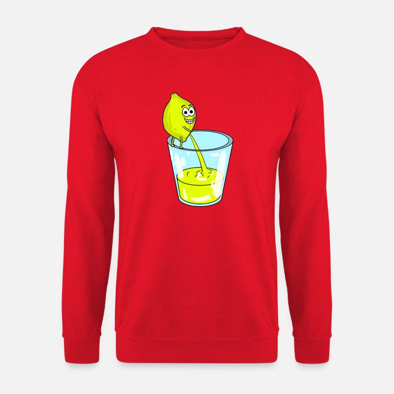 Lemon - Unisex Sweatshirt - red