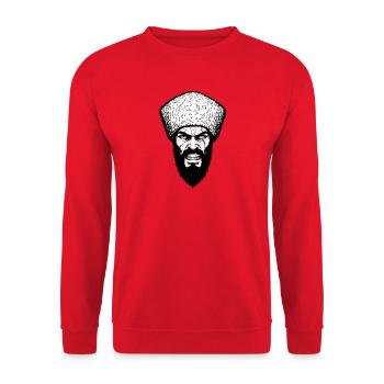 БойсгӀар - Unisex Pullover - Rot - Vorne - Alina (178cm) & Michal (187cm)