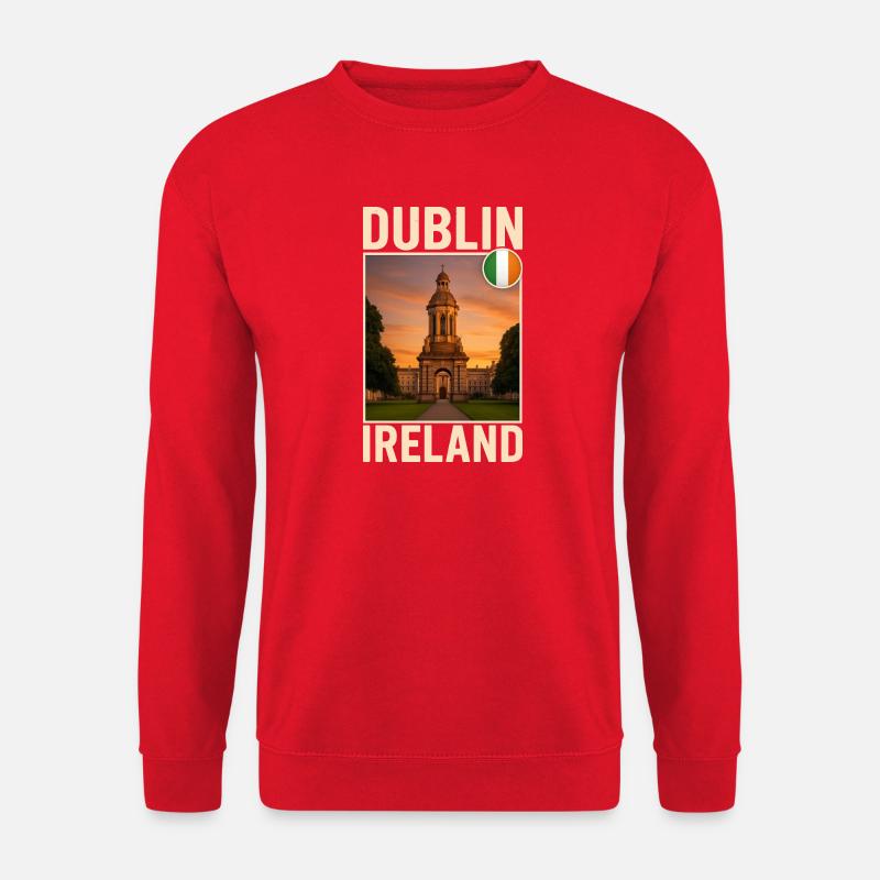 Dublin - Unisex Pullover - Rot