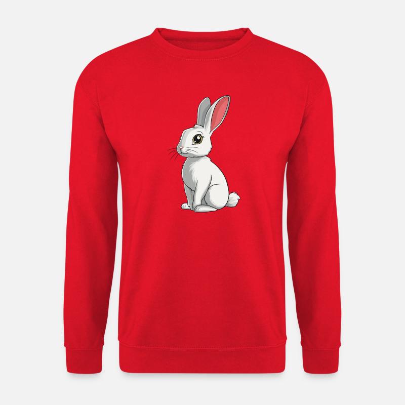 Hasen Hase - Unisex Pullover - Rot
