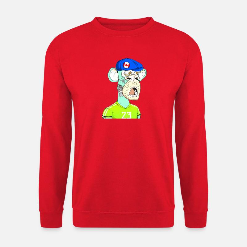 Ape Neon-Style - Unisex Pullover - Rot