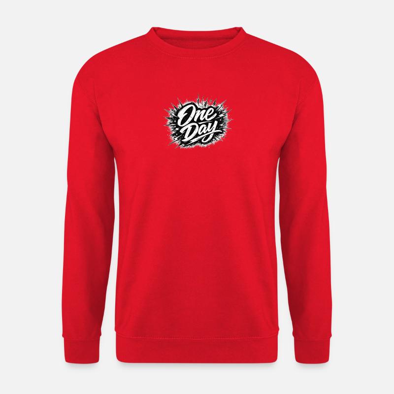 One Day Energy Burst - Unisex Sweatshirt - red