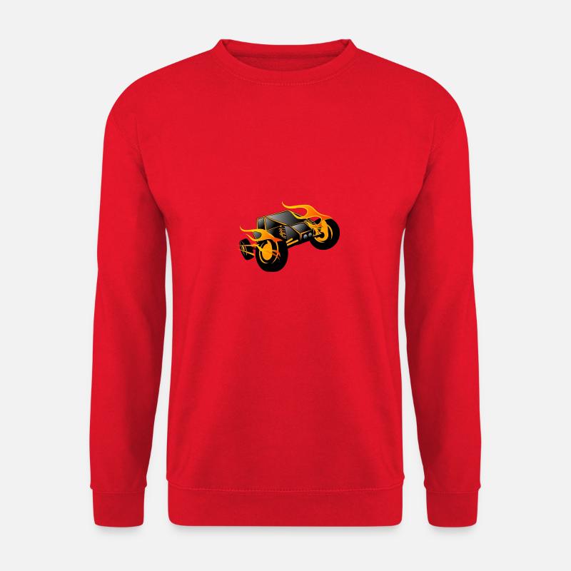 Ferngesteuerter Sportwagen - Unisex Pullover - Rot
