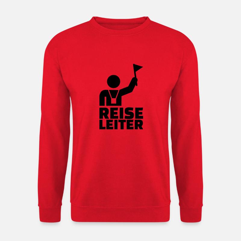 Reiseleiter - Unisex Pullover - Rot