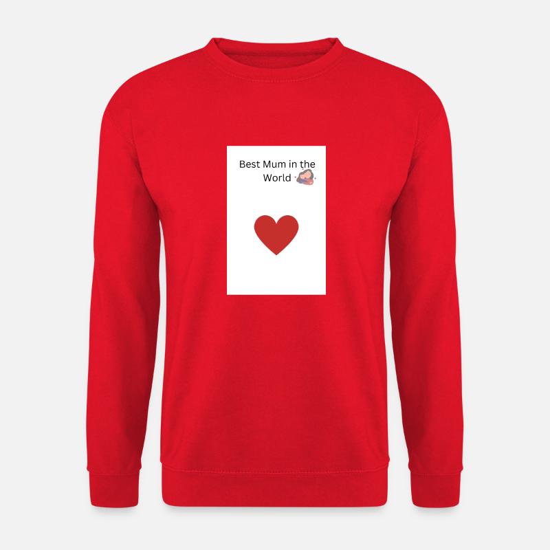 mum - Unisex Pullover - Rot