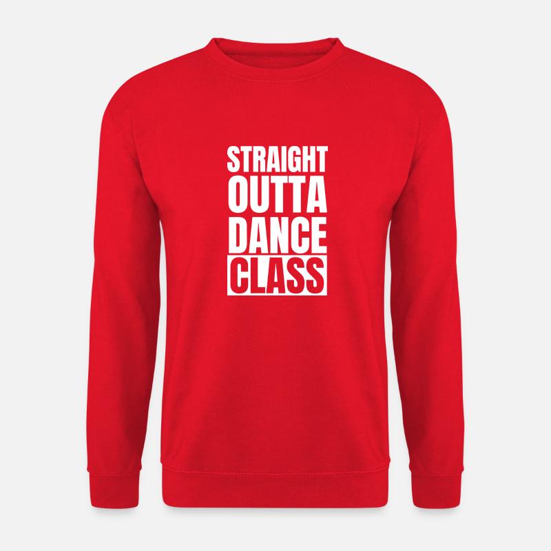 Dancing Dance Music - Unisex Pullover - Rot