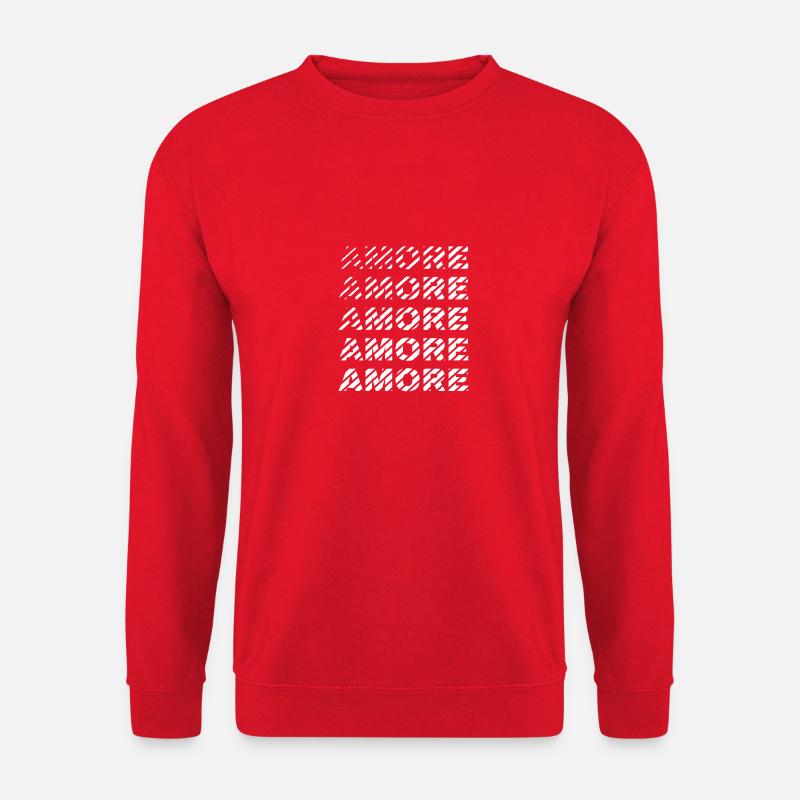 AMORE - Unisex Pullover - Rot