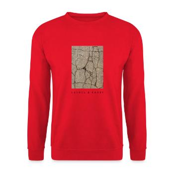 Laurel & Hardy - Unisex Sweatshirt - red - Front - Alina (178cm) & Michal (187cm)