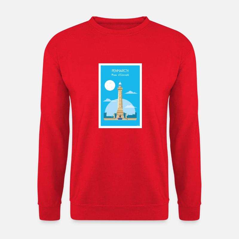 PHARE D’ ECKMüHL - Sweat-shirt Unisexe - rouge