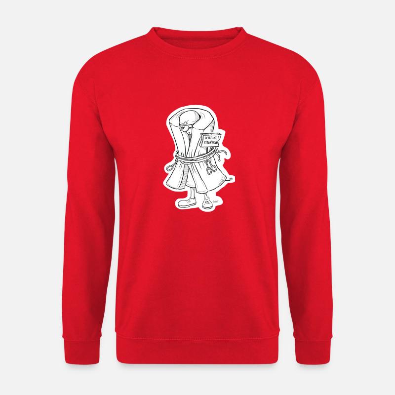 Climber Crashpad - Unisex Pullover - Rot