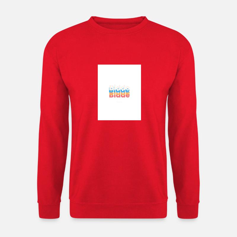 Bidde - Unisex Sweatshirt - red