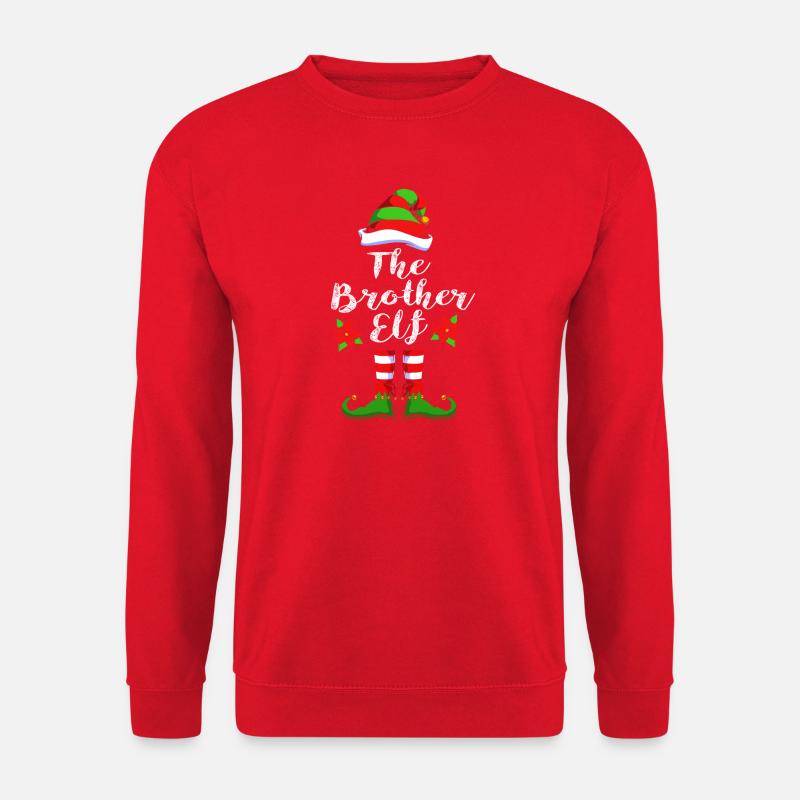 Brother Elf Elf Christmas Gift - Unisex Sweatshirt - red