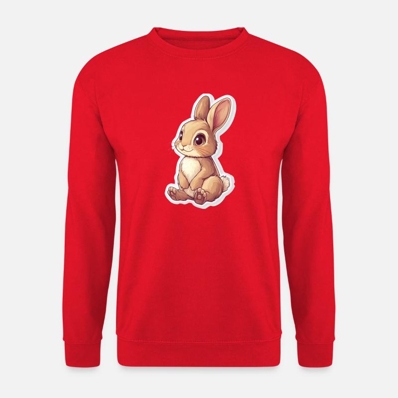Hase - Unisex Pullover - Rot
