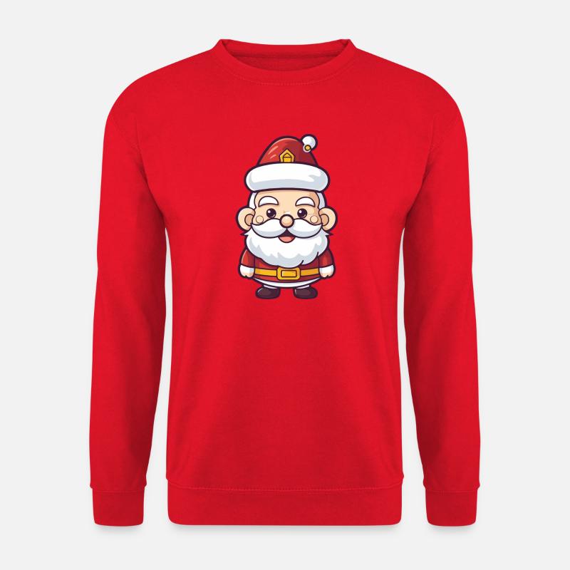 Weihnachtsmann Santa Weihnachten - Unisex Pullover - Rot