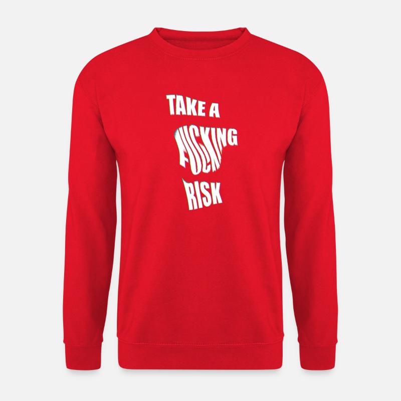 Take a Risk - Unisex Sweatshirt - red