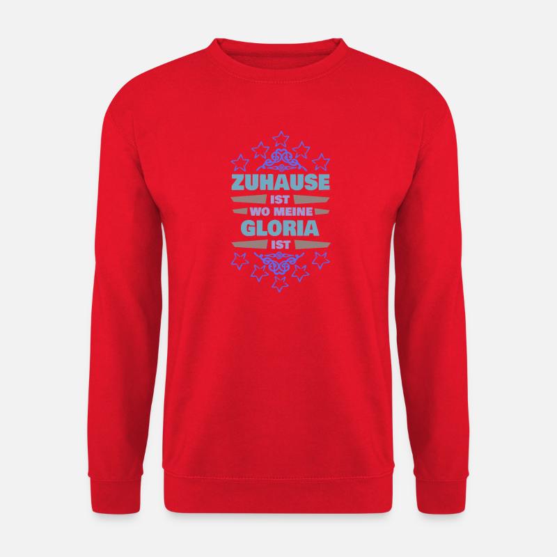 Geschenk für Gloria - Unisex Pullover - Rot