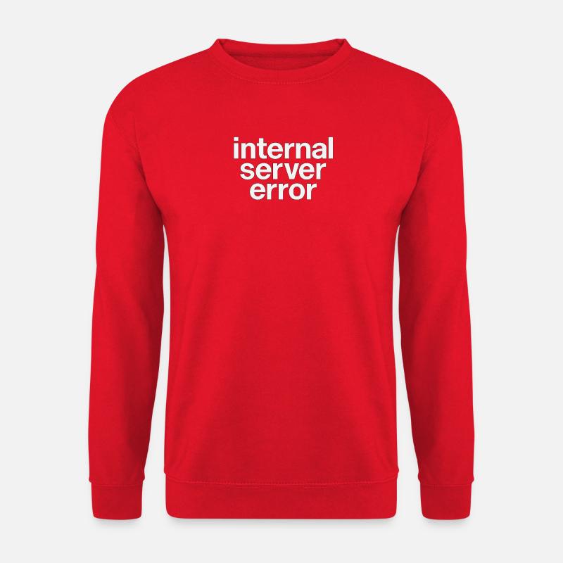 internal server error - Unisex Pullover - Rot