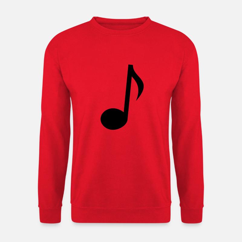 note touch music - Unisex Sweatshirt - red