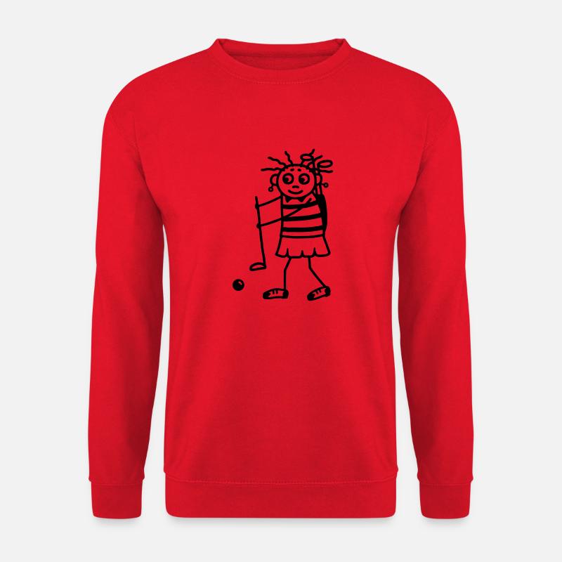Golfer - Women's Golf - Unisex Sweatshirt - red
