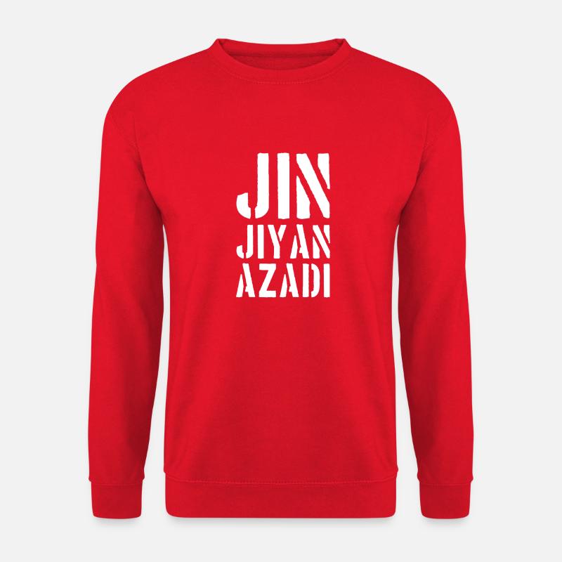 Jin Jiyan Azadi - Frau Leben Freiheit Mahsa Amini - Unisex Pullover - Rot