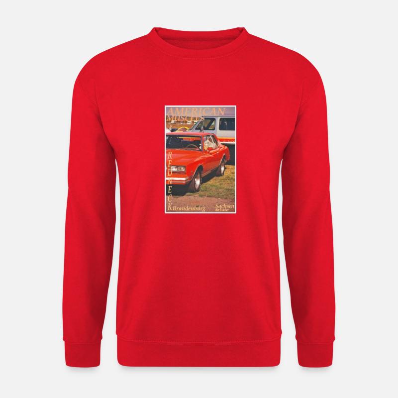 Redneck Car - Unisex Pullover - Rot