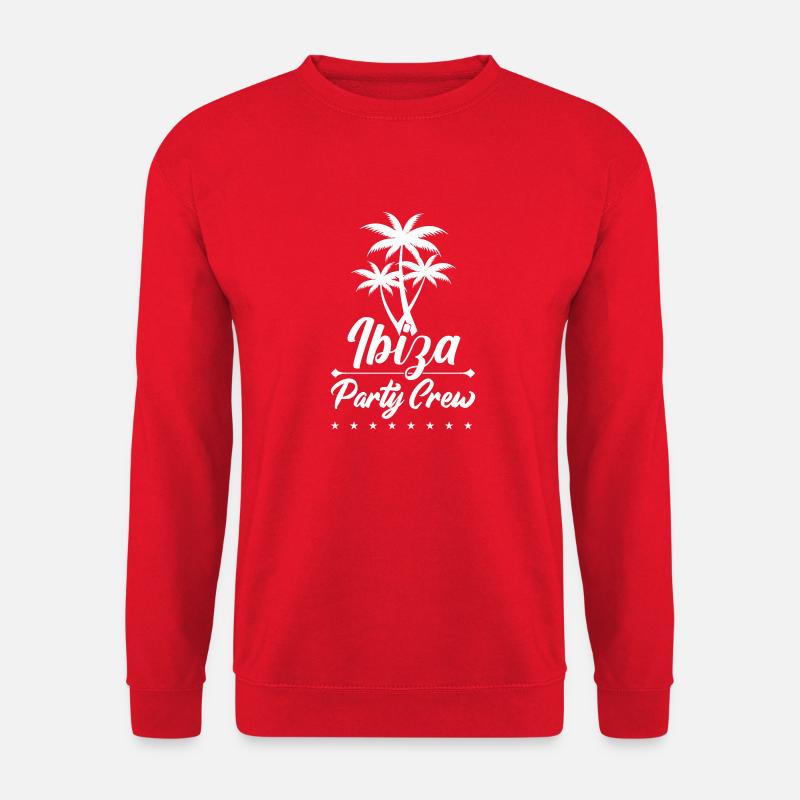 Ibiza Party Crew - Unisex Sweatshirt - red