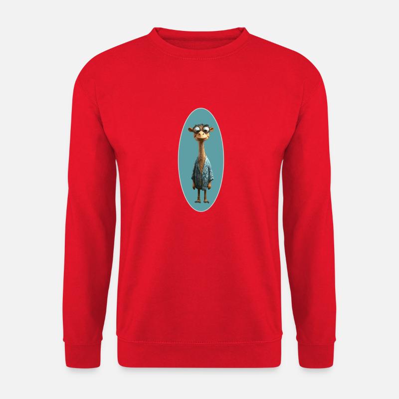 Kamel - Unisex Pullover - Rot