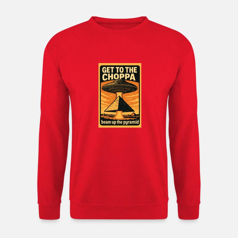 Beam Me Up - Unisex Pullover - Rot