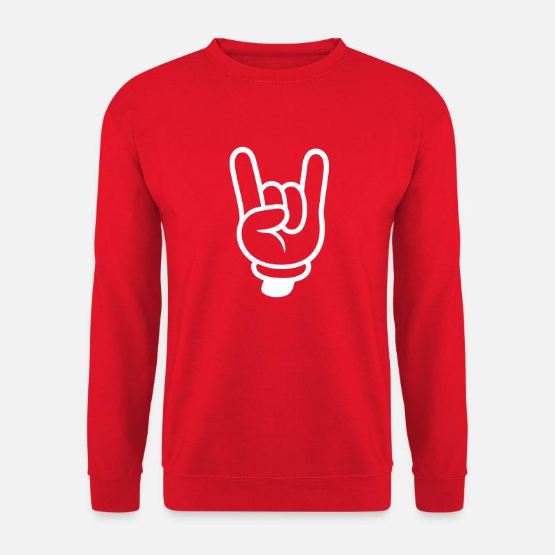 Party Hand Comic - Unisex Sweatshirt - red