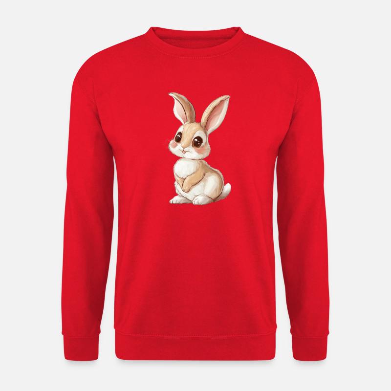 Hase - Unisex Pullover - Rot