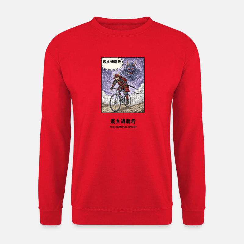 Samurai Sprint vs Demon Chase - Unisex Sweatshirt - red