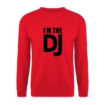 DJ - Sweat-shirt Unisexe - rouge - Devant - Alina (178cm) & Michal (187cm)