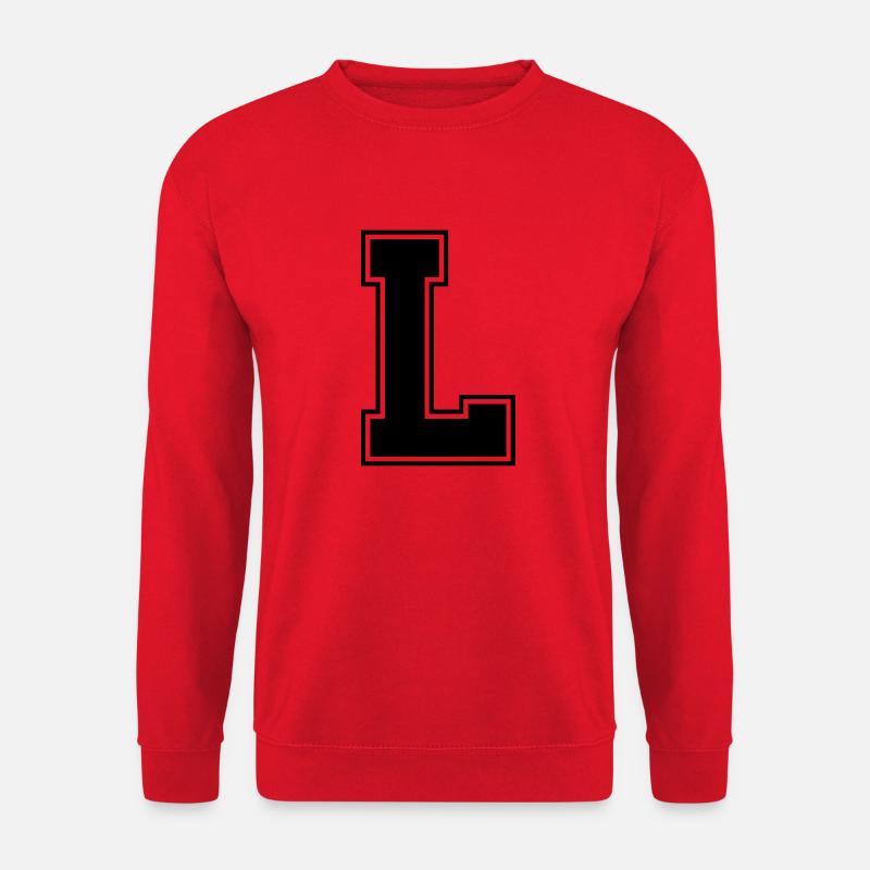 l_symbol - Unisex Sweatshirt - red