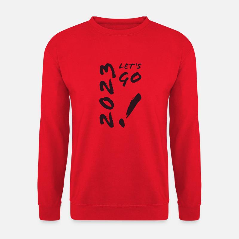 2023 LET‘S GO! - Unisex Pullover - Rot