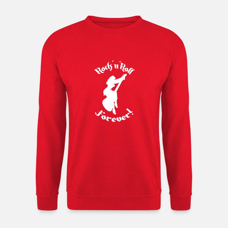 RocknRollForever - Unisex Pullover - Rot