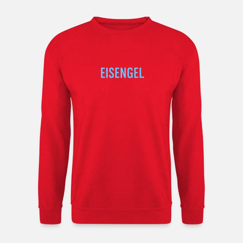 Eisengel Frostmotiv - Unisex Pullover - Rot