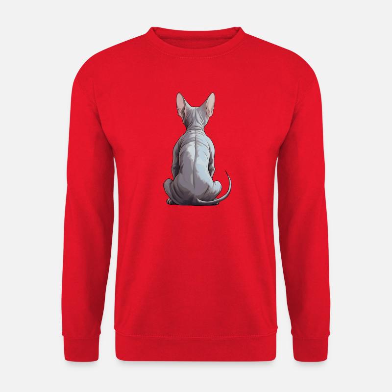 Sphynx - Unisex Pullover - Rot