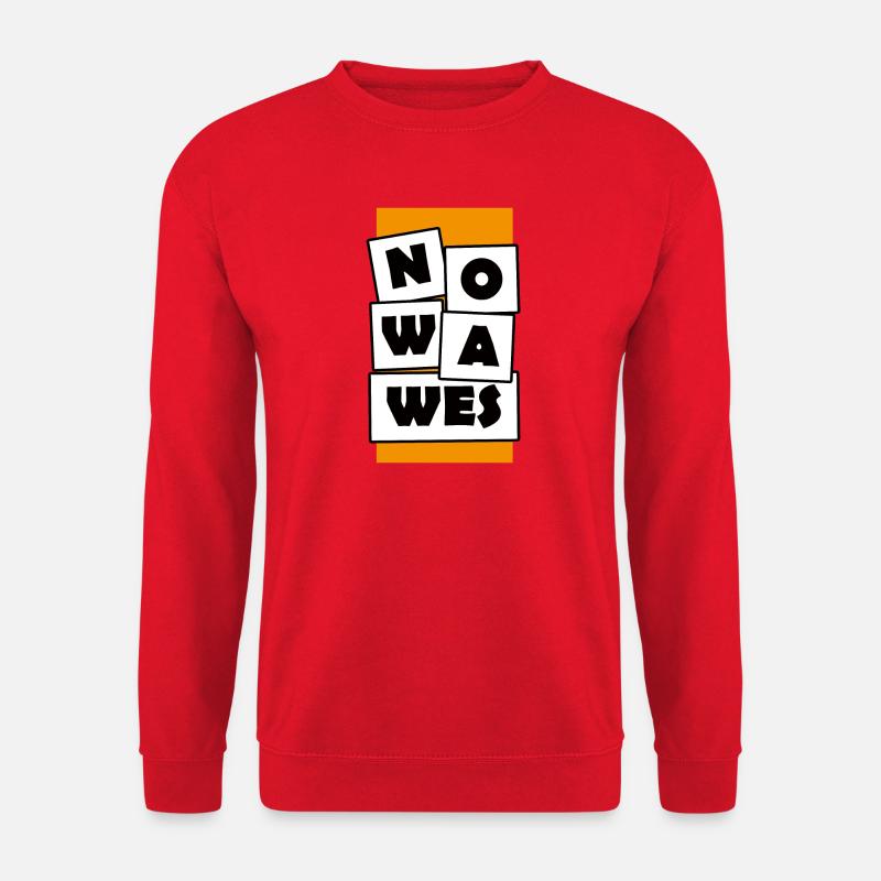 NOWAWES - Unisex Pullover - Rot