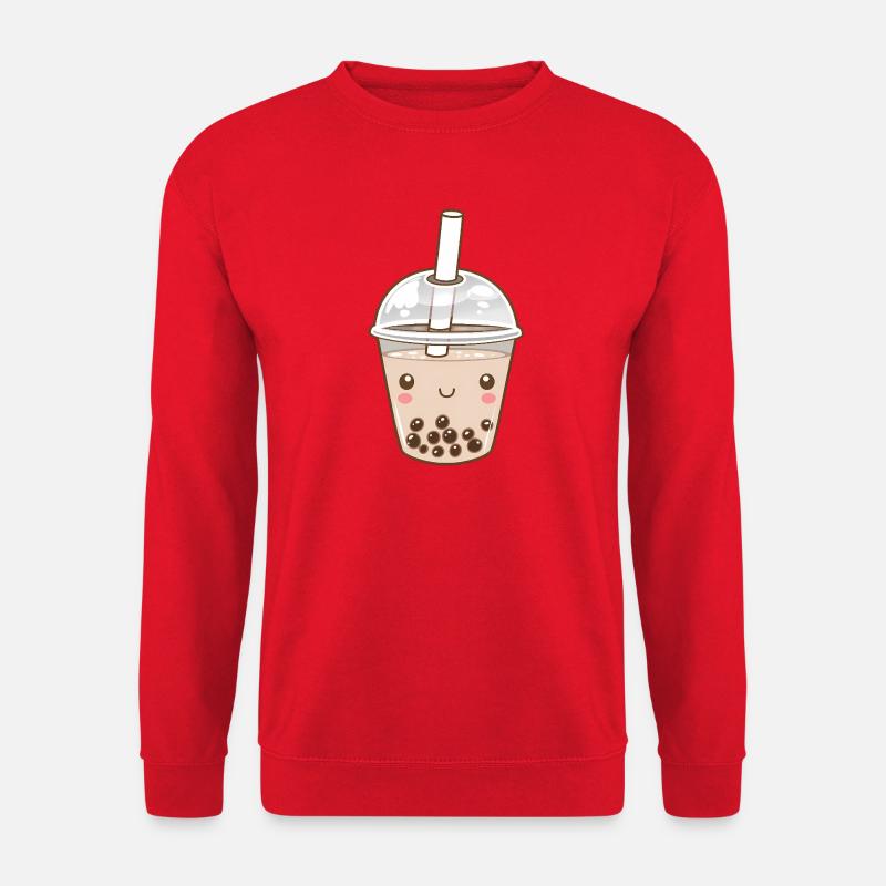 Kawaii Bubble Tee - Unisex Pullover - Rot