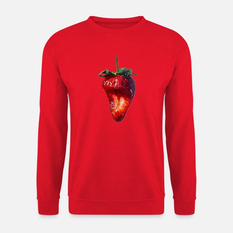 Strawberry Erdbeere - Unisex Pullover - Rot