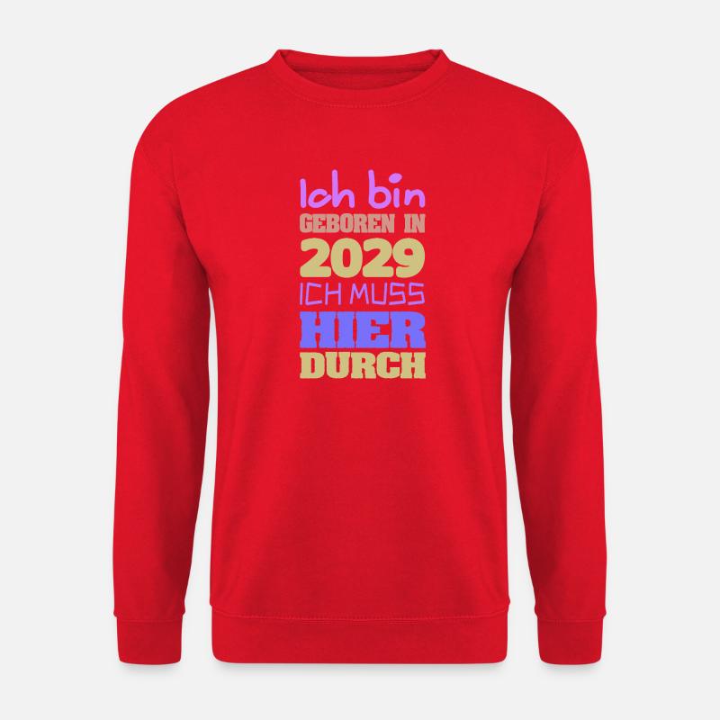 in 2029 - Unisex Pullover - Rot
