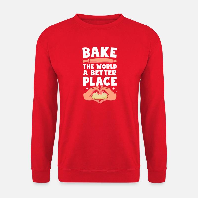 Baker Baker Baking - Unisex Sweatshirt - red